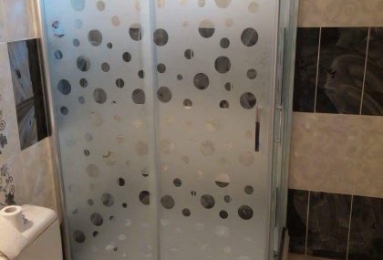 Oval desenli duşakabin projemiz