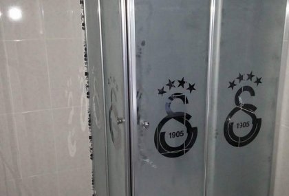 Taraftar Desenli Duşakabin (Galatasaray)